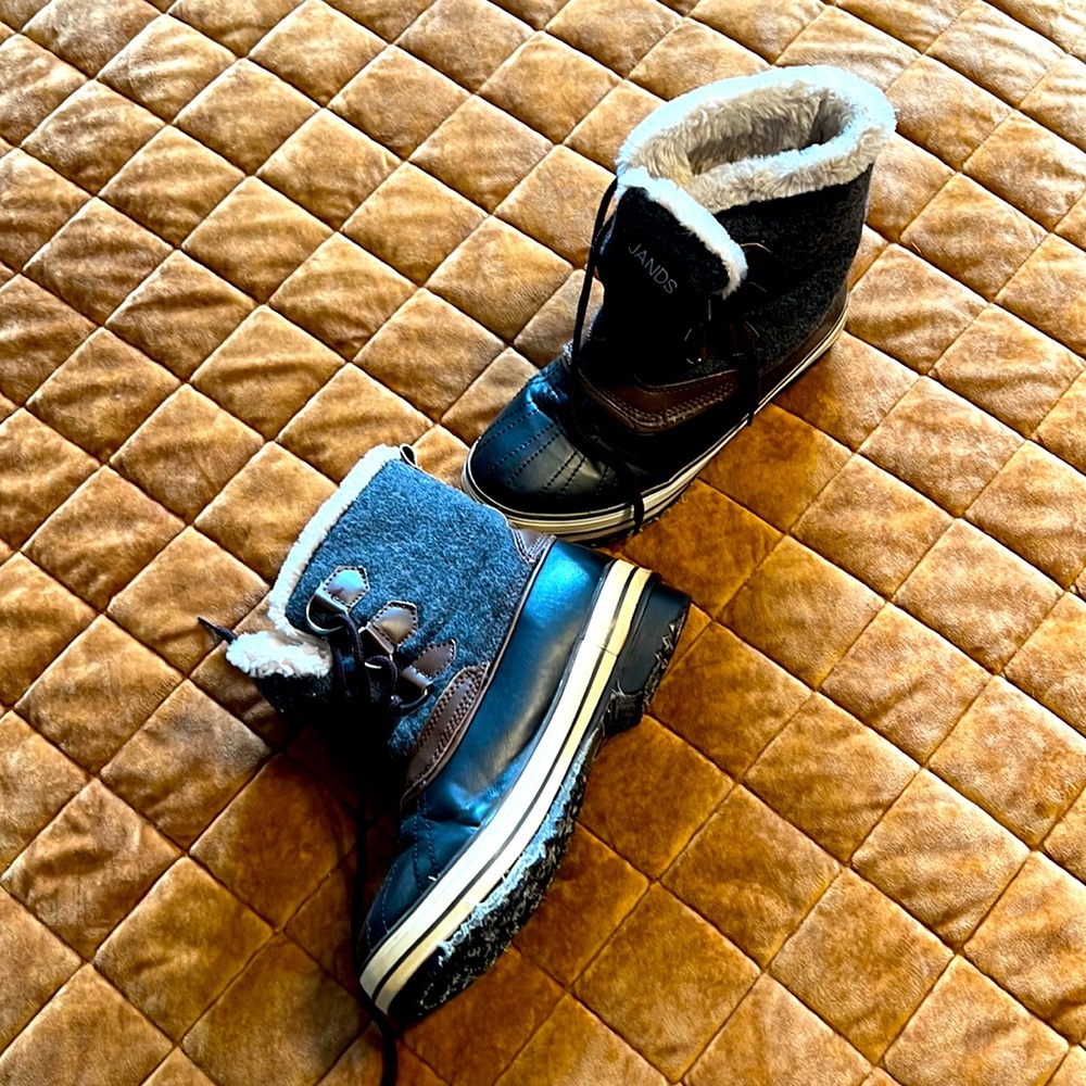 Warm and cozy winter boots.